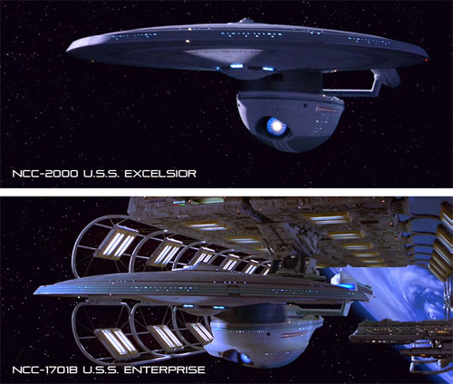 Round2 Star Trek model kit Enterprise D Impulse Engine parts 1/1400 AMT 