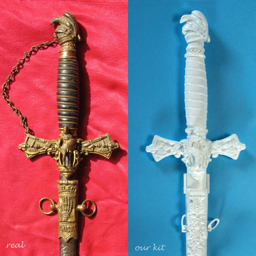Lindberg Model kits - Mystery Sword Tool | collectormodel.com