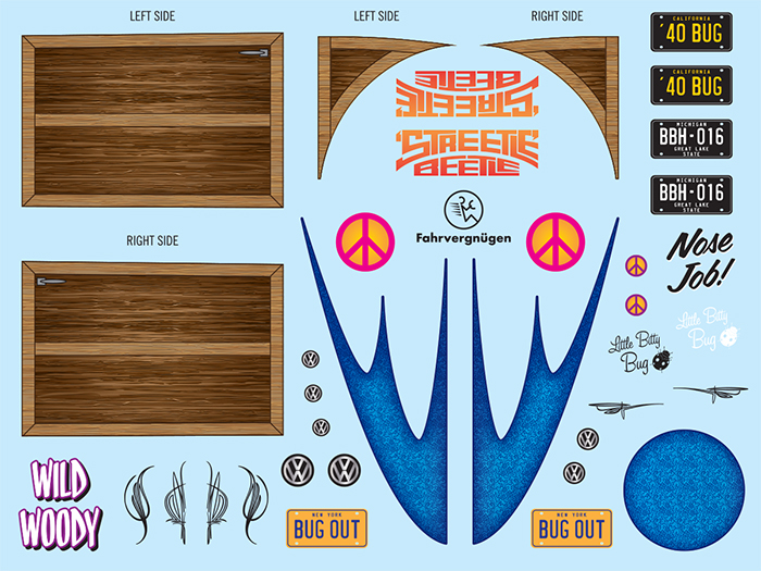 SCM031 Streetle Beetle Decals