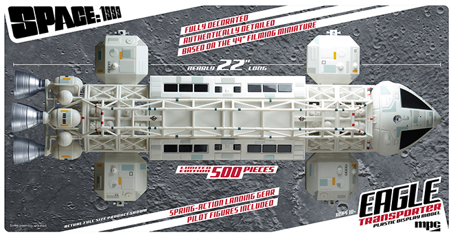 Mpc Models Space 1999 Eagle Display Model Collector Model