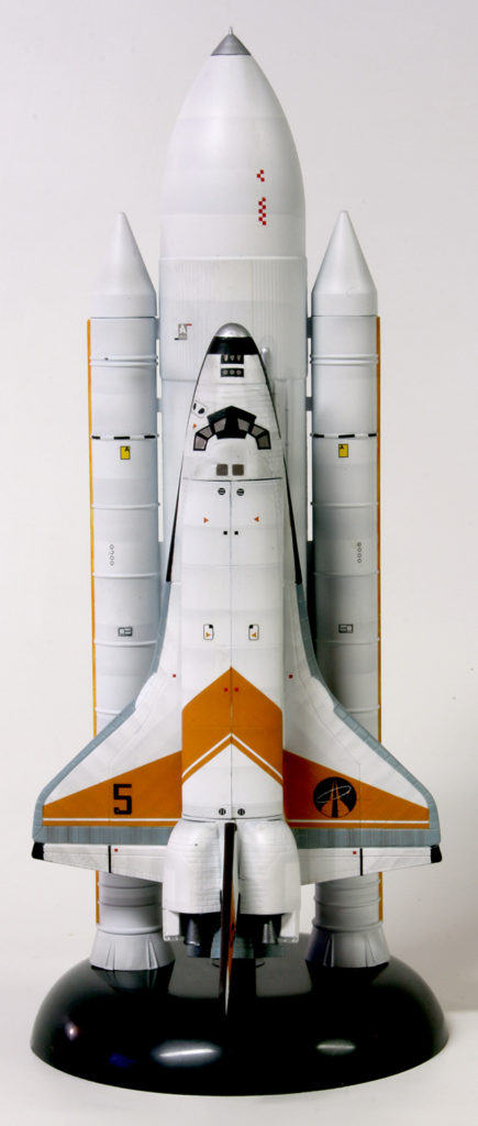 moonraker space shuttle model